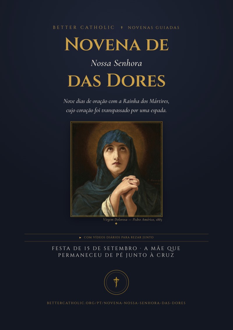 Capa do livro: Novena a Nossa Senhora das Dores