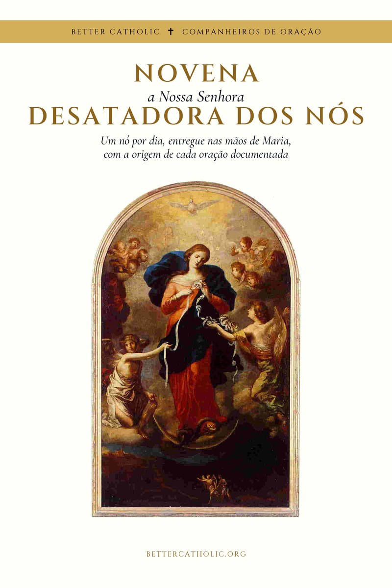 Capa do livro: Novena a Nossa Senhora Desatadora dos Nós