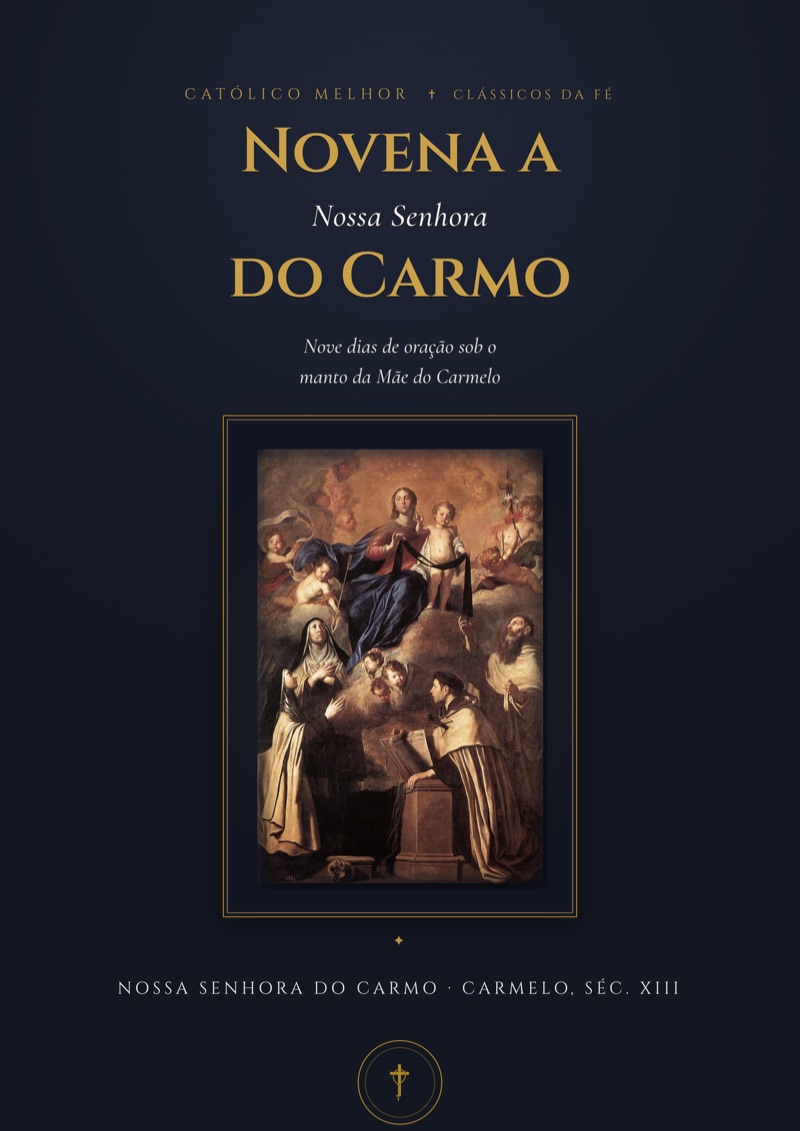 Capa do livro: Novena a Nossa Senhora do Carmo