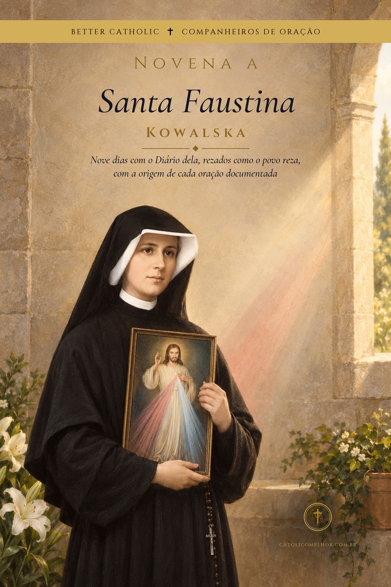 Capa do livro: Novena a Santa Faustina Kowalska