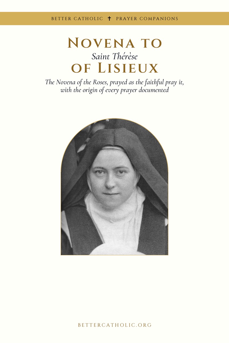 Book cover: Novena to Saint Thérèse of Lisieux