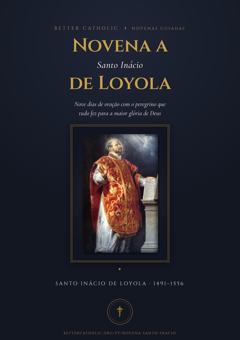 Capa do livro: Novena a Santo Inácio de Loyola