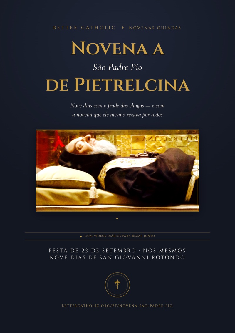 Capa do livro: Novena a São Padre Pio