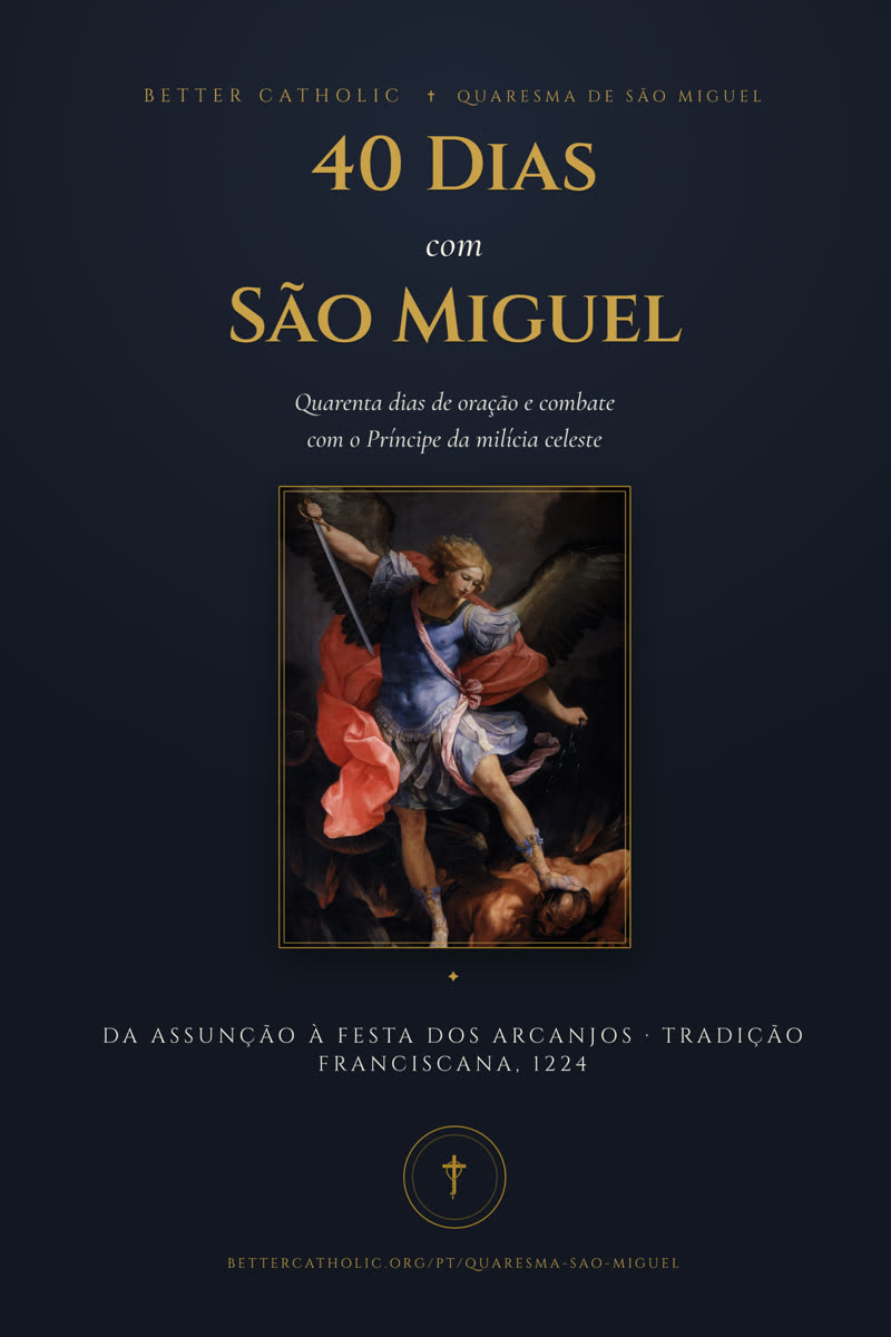Capa do livro: 40 Dias com São Miguel