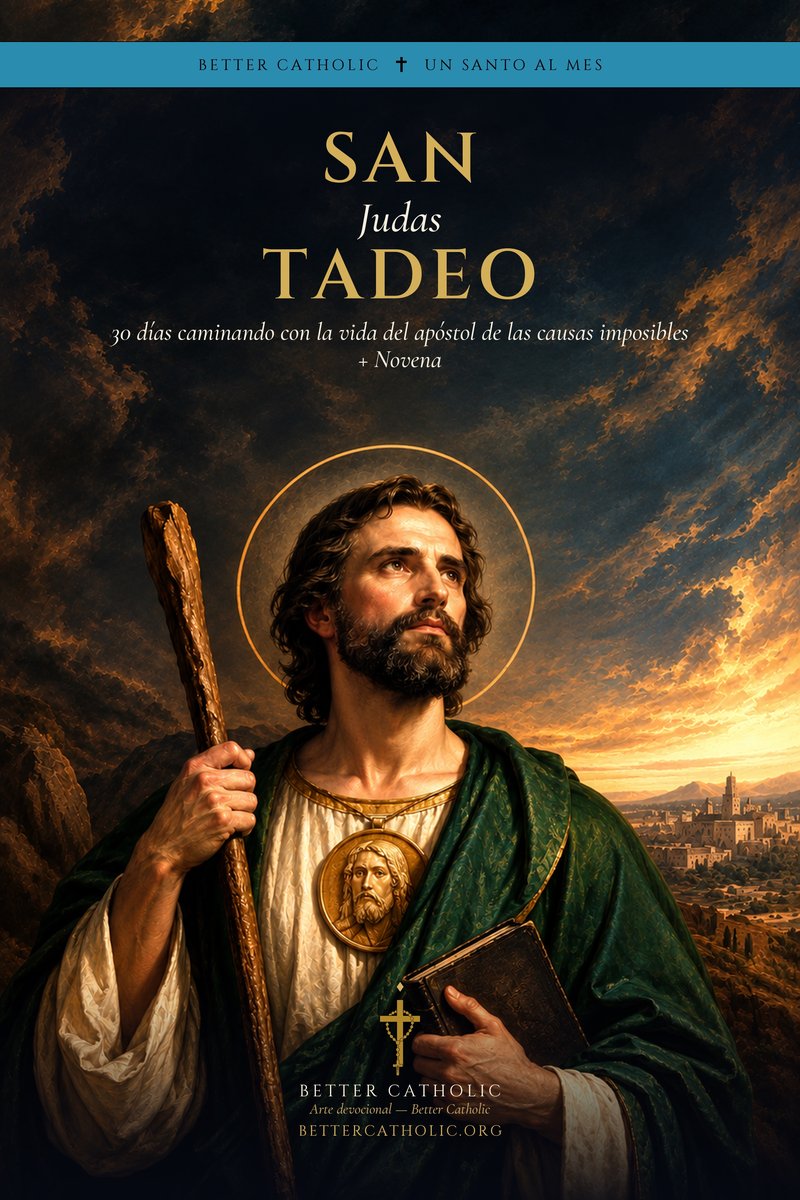 San Judas Tadeo: 30 días y Novena — capa
